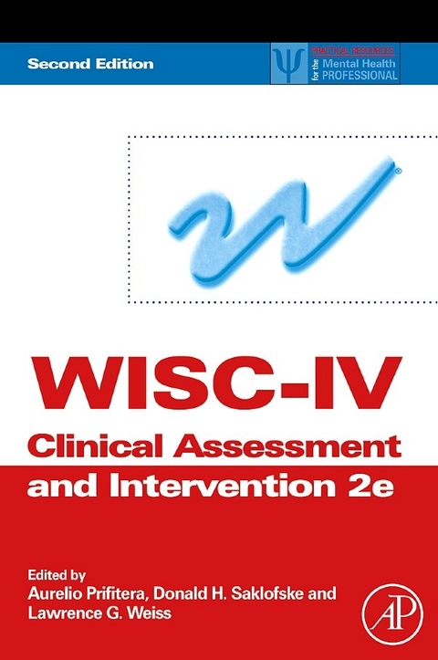 WISC-IV Clinical Assessment and Intervention - 