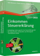 Einkommensteuererklärung 2021/2022 - inkl. DVD - Willi Dittmann, Dieter Haderer, Rüdiger Happe