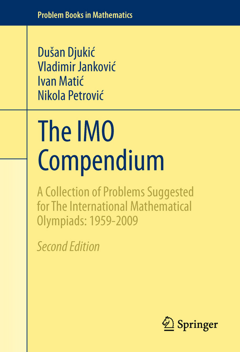 The IMO Compendium - Du&scaron;an Djukić, Vladimir Janković, Ivan Matić, Nikola Petrović