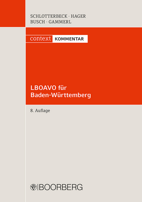LBOAVO f&uuml;r Baden-W&uuml;rttemberg - Karlheinz Schlotterbeck, Gerd Hager, Manfred Busch, Bernd Gammerl