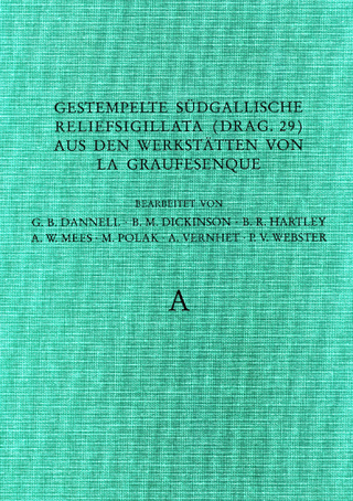 Gestempelte südgallische Reliefsigillata (Drag. 29) aus den Werkstätten von La Graufesenque