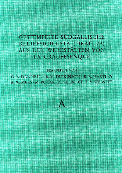 Gestempelte s&uuml;dgallische Reliefsigillata (Drag. 29) aus den Werkst&auml;tten von La Graufesenque