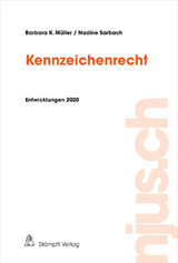 Kennzeichenrecht - Barbara M&uuml;ller