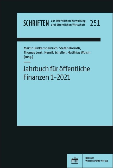 Jahrbuch f&uuml;r &ouml;ffentliche Finanzen (2021) 1 - 