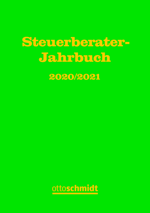 Steuerberater-Jahrbuch 2020/2021 - 