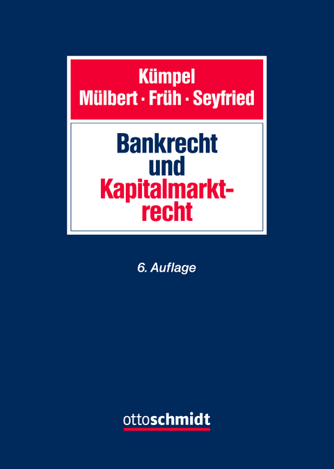 Bank- und Kapitalmarktrecht - 