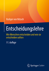 Entscheidungslehre - R&uuml;diger von Nitzsch