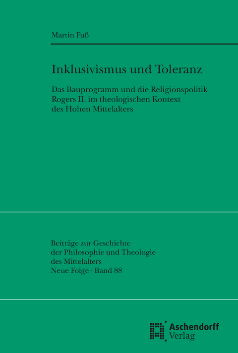 Inklusivismus und Toleranz - Martin Fu&szlig;