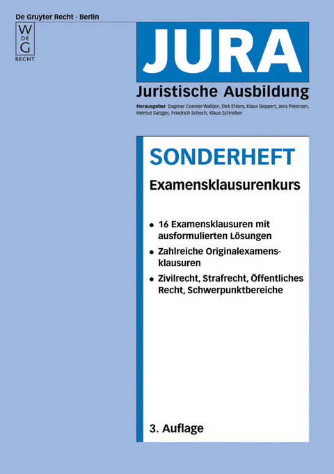 Examensklausurenkurs - 