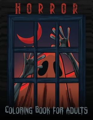 Horror Coloring Book for Adults -  Tornis