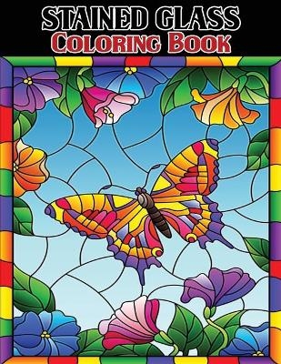 Stained Glass Coloring Book