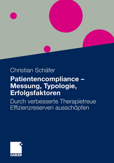 Patientencompliance - Messung, Typologie, Erfolgsfaktoren - MSc Christian Sch&auml;fer