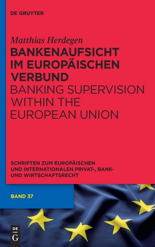 Bankenaufsicht im Europäischen Verbund