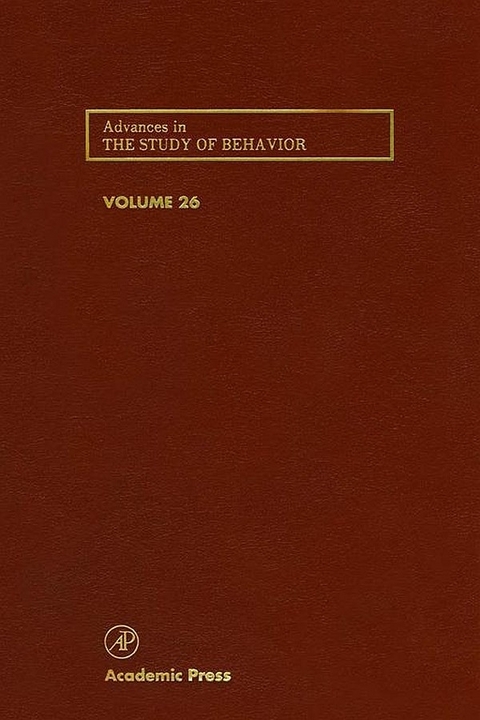 Advances in the Study of Behavior