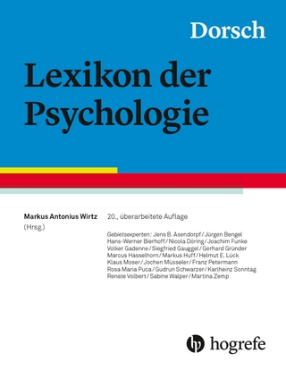 Dorsch - Lexikon der Psychologie - Markus Antonius Wirtz