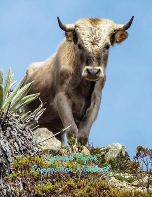 Graph Paper Composition Notebook - Snow Thome