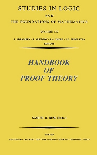 Handbook of Proof Theory
