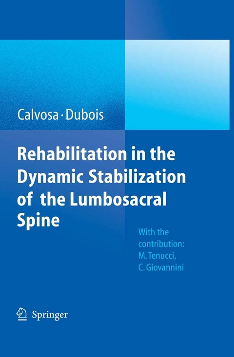 Rehabilitation in the dynamic stabilization of the lumbosacral spine - 