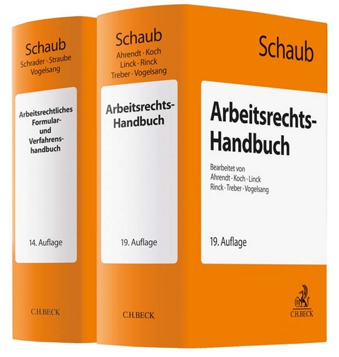 Arbeitsrechts-Handbuch und Arbeitsrechtliches Formular- und Verfahrenshandbuch