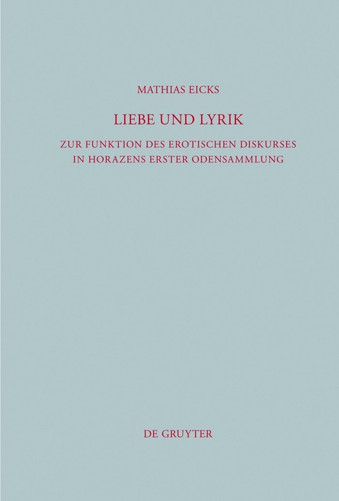 Liebe und Lyrik - Mathias Eicks