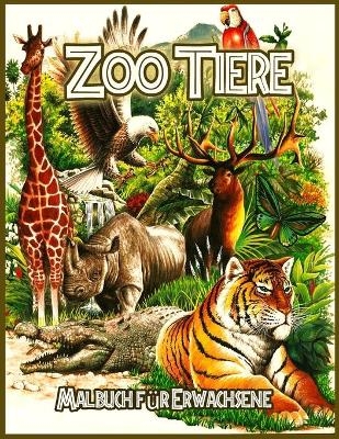 Zoo Tiere Malbuch - Lenard Vinci Press