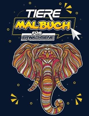 Tiere Malbuch für Erwachsene