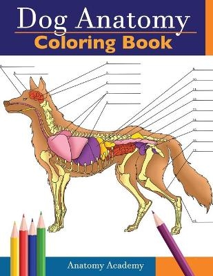 Dog Anatomy Coloring Book - Anatomy Academy