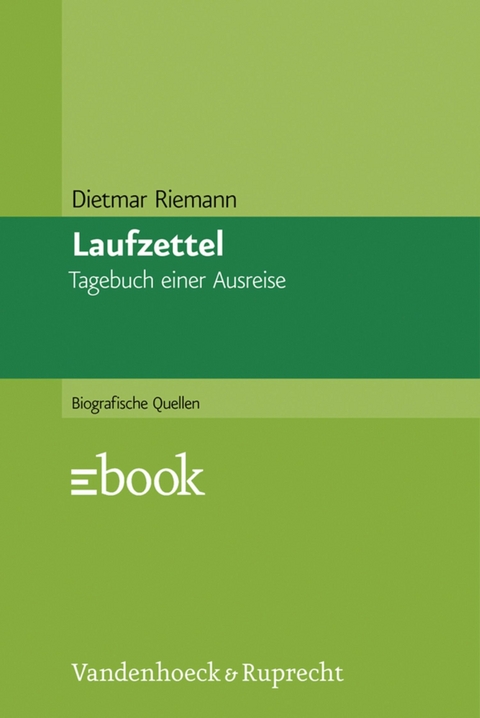 Laufzettel -  Dietmar Riemann