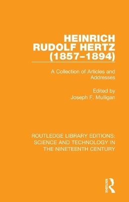 Heinrich Rudolf Hertz (1857-1894) - 