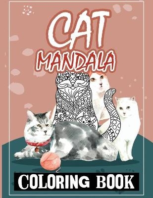Cat Mandala Coloring Book