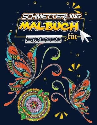 Schmetterling Malbuch für Erwachsene