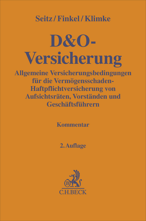 D&O-Versicherung - Björn Seitz, Jan Dembski, Bastian Finkel