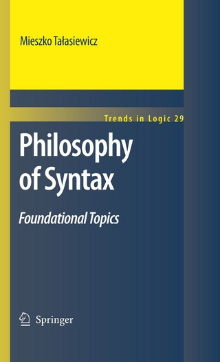 Philosophy of Syntax