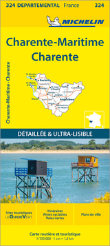 Charente-Maritime Charente - Michelin Local Map 324 - Michelin