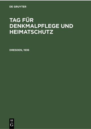 Tag für Denkmalpflege und Heimatschutz / Dresden, 1936
