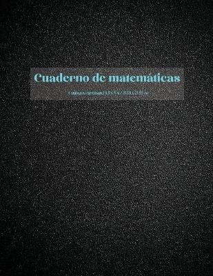 Cuaderno de matemáticas