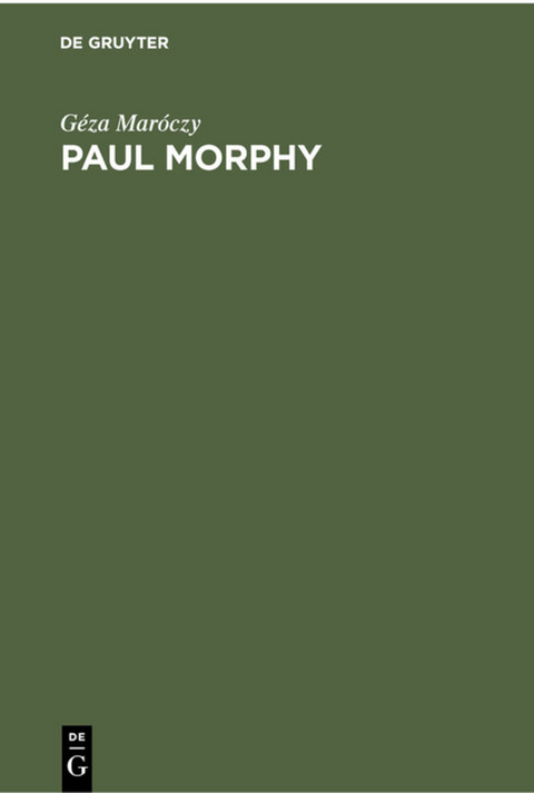 Paul Morphy - Géza Maróczy
