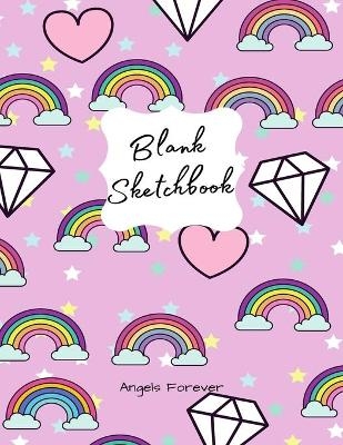 Blank Sketchbook 8 - Angels Forever