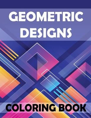 Geometric Designs Coloring Book - Shirley L Maguire