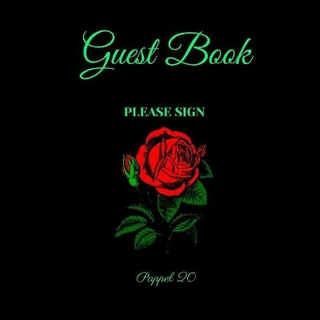 Guest Book - Floral Symphony of roses Act 1 -For any occasion