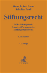 Stiftungsrecht - Christoph Stumpf, Joachim Suerbaum, Martin Schulte, Rudolf Pauli