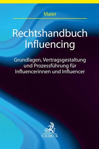 Rechtshandbuch Influencing