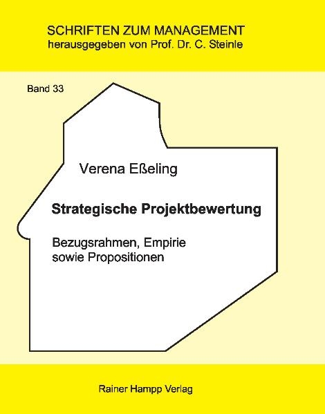 Strategische Projektbewertung -  Verena E&szlig;eling