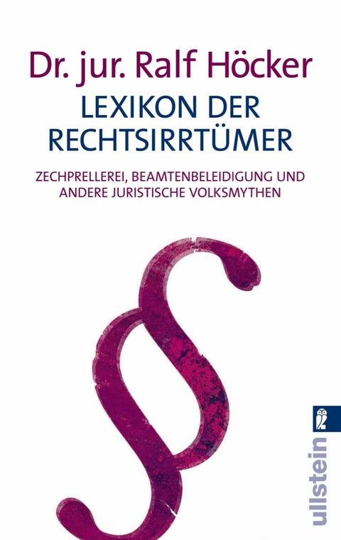Lexikon der Rechtsirrt&uuml;mer - Ralf H&ouml;cker