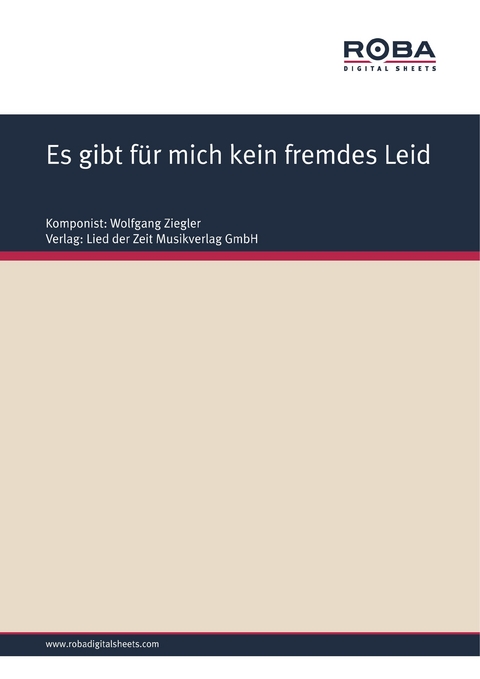 Es gibt f&uuml;r mich kein fremdes Leid - Wolfgang Ziegler, Fred Gertz
