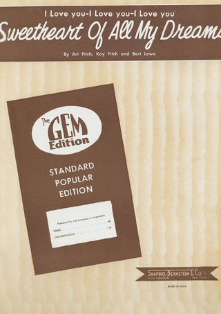 Sweetheart Of All My Dreams