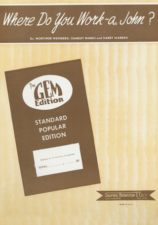 Where Do You Work-a John?