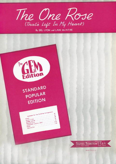 The One Rose (That's Left In My Heart) - Del Lyon, Lani Mo Intire