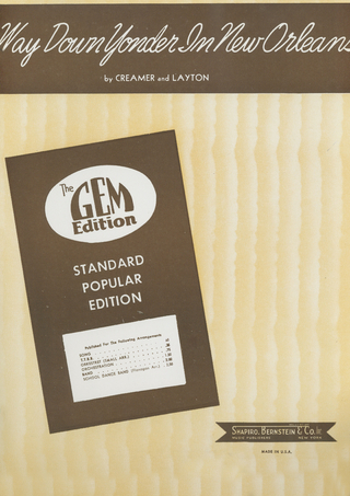 Way Down Yonder In New Orleans