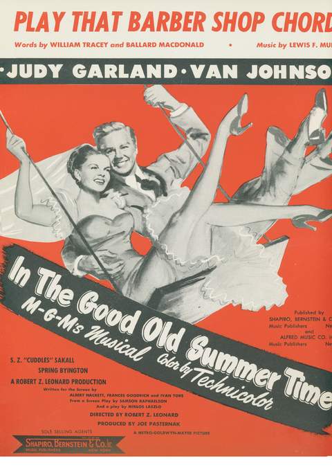 Play That Barber Shop Chord - Lewis F. Muir, Ballard Macdonald, William Tracey